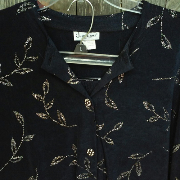 Justin Jones Large Navy & Silver Evening Attire - Picture 1 of 4